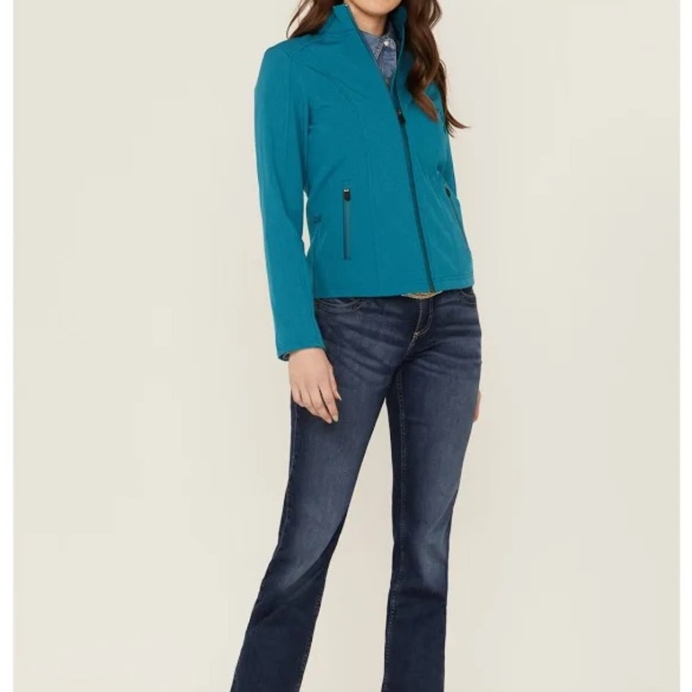 Rank.45 Women's Teal Utility Jacket